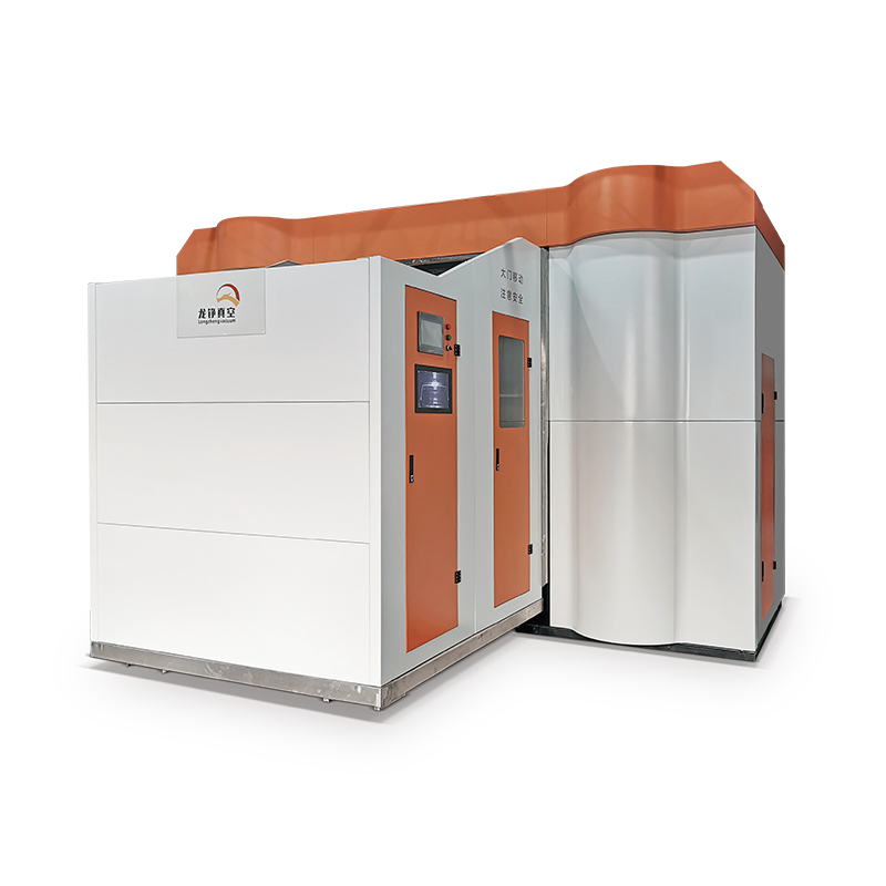 Equipamento flexível de revestimento de vácuo de enrolamento de fibra de fibra