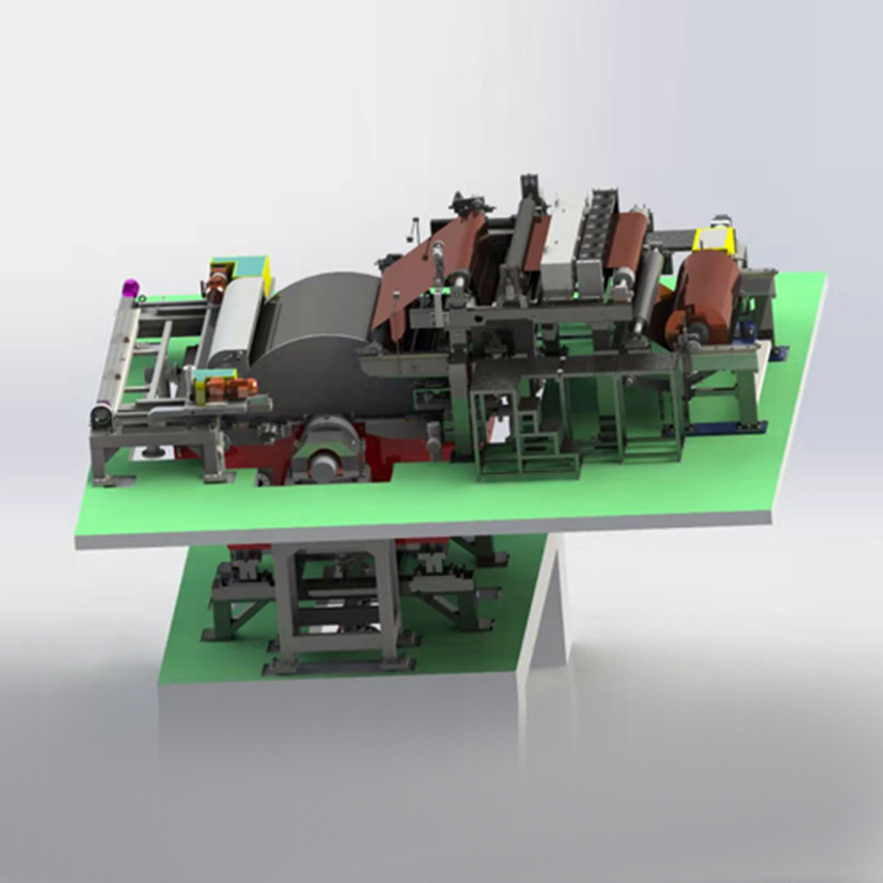 Máquina de papel alumínio de cobre depositado